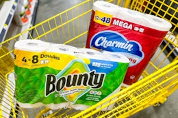 charmin and bounty products
