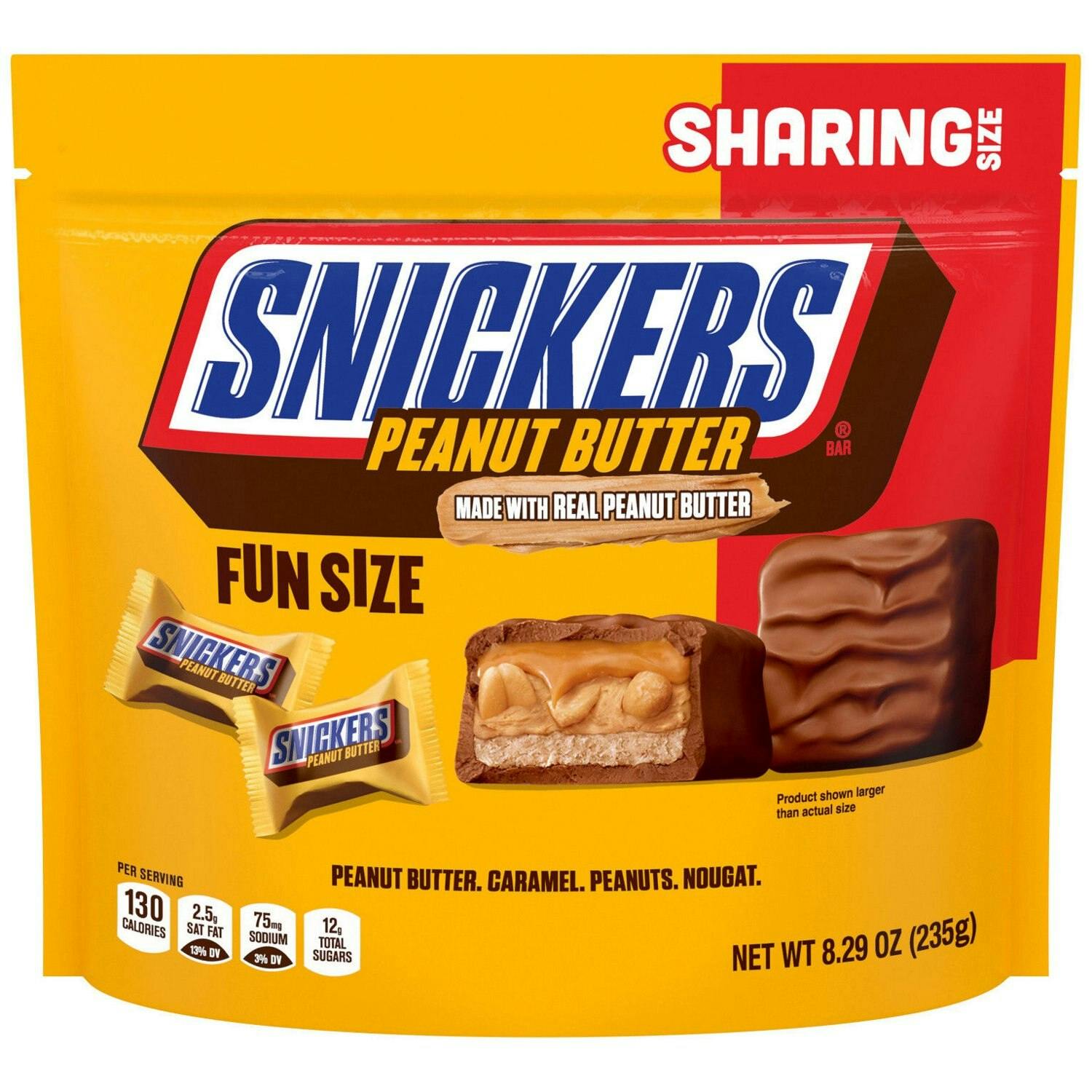 2 Snickers Candy Bags