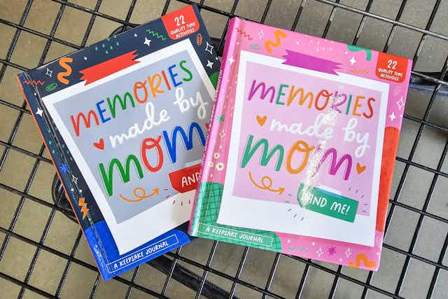 Mom and Me Memory Books Are Back for Mother's Day, $1.25 at Dollar Tree card image