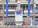 absolut vodka in walmart cart