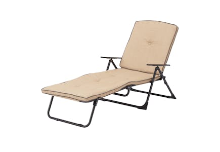 Mainstays Outdoor Chaise Lounge