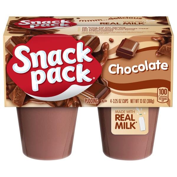 2 Snack Pack Pudding 4-Packs