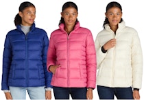 Time and Tru Women's Puffer Jacket