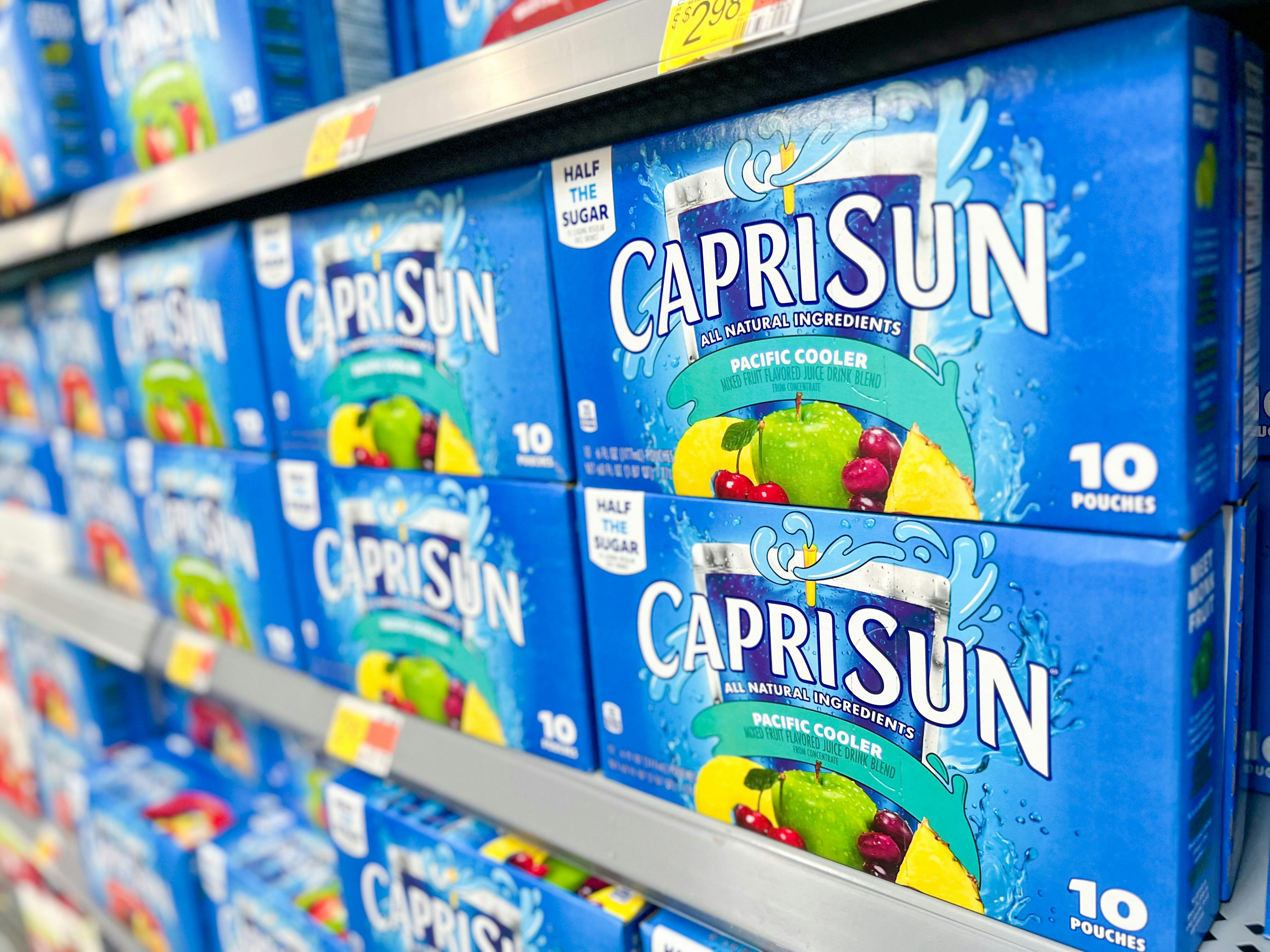 Capri Sun Juice Pouches 10-Pack, Only $1.40 at Walmart - The Krazy ...