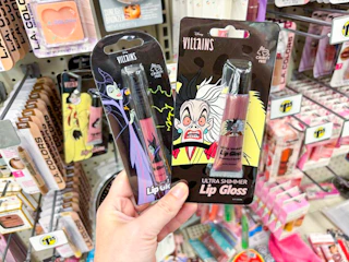 dollar tree disney villains lip gloss