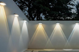 Solar Outdoor Lights 2-Pack, Only $6.49 on Amazon card image