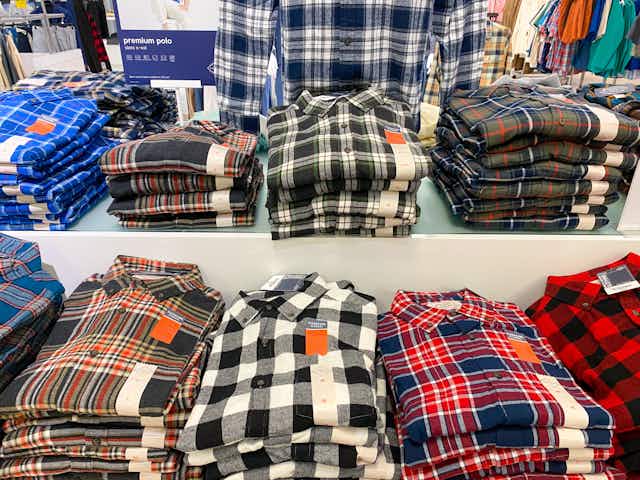 Men's Flannels, Starting at $11.99 at JCPenney (Reg. $40+) card image