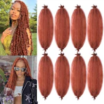 Springy Afro Twist Hair 8-Pack