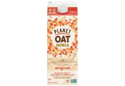 2 Planet Oat Oatmilk Cartons