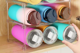 water bottle organznier 