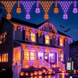 Halloween Curtain Lights