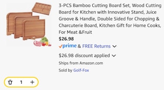 bamboo cutting board set