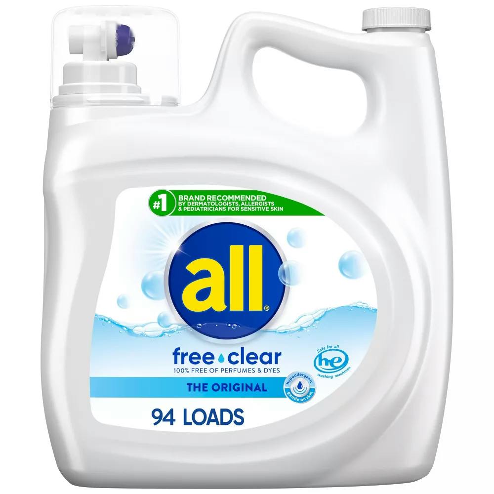 all® free clear Liquid Detergent