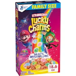 2 Lucky Charms Cereal Boxes