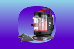 dirt devil portable carpet cleaner