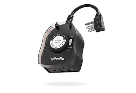 Weatherproof Outdoor Outlet Timer