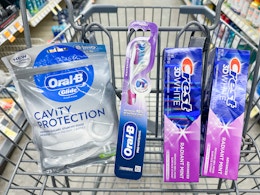 Crest and Oral-B Products: Pay $2 Each When You Buy 4 at Walgreens card image