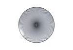 Royal Norfolk Black and White Dashed Side Plate