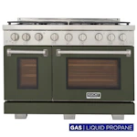 48-in Double Oven Gas Range