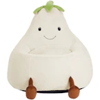 Eggplant Kids' Bean Bag Chair