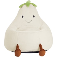 Eggplant Kids' Bean Bag Chair