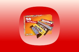 Full-Size 30-Count Candy Bars, as Low as $22.89 on Amazon ($0.76 per Bar) card image