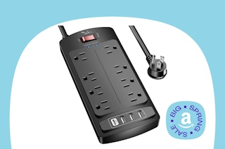 surge strip on template background