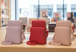 Triple Compartment Crossbody Bag