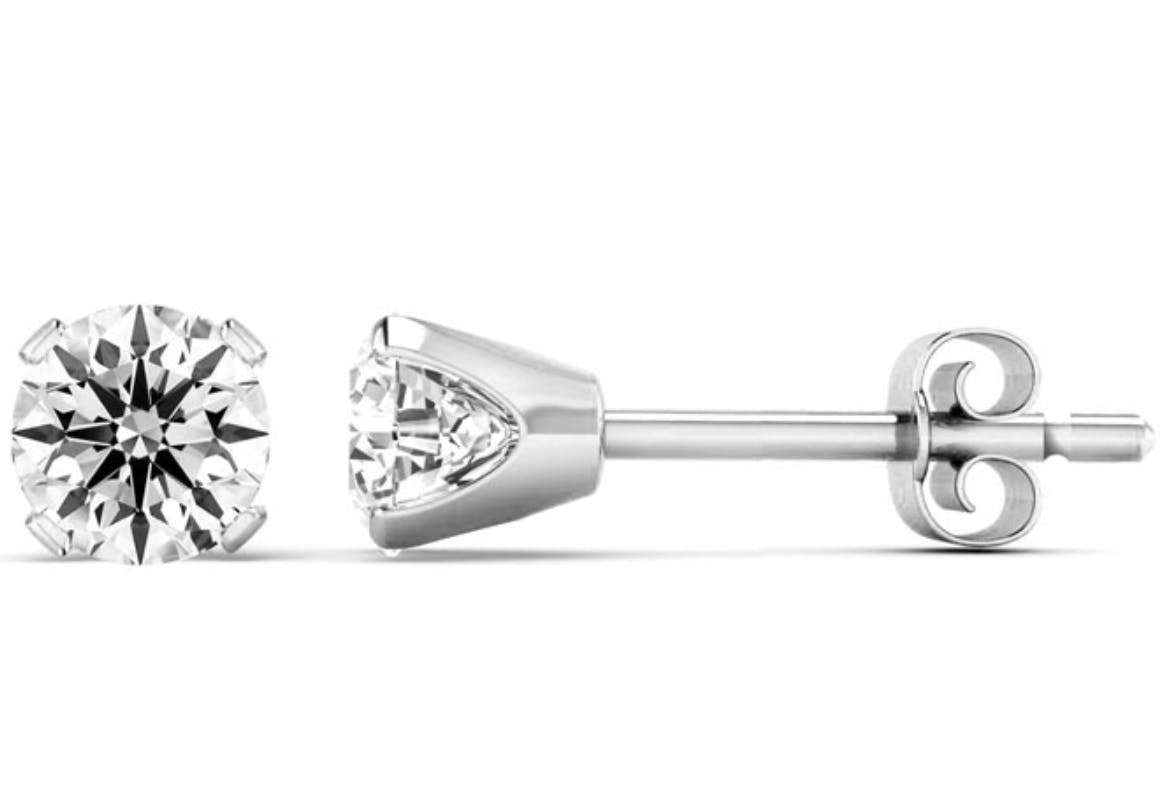 Lab-Grown Diamond Stud Earrings