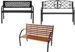 Metal Outdoor Bench