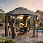 Steel Soft Top Gazebo