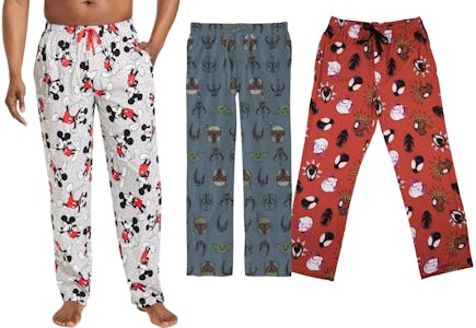 3 Men's Pajama Pants