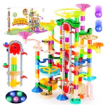 Glowing Marble Run with Elevator