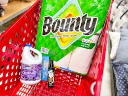 bounty clorox luminex herbal essences in target cart
