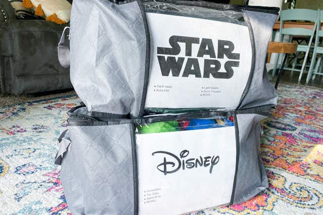 Foldable Storage Bags 6-Pack, Just $15 on Amazon card image