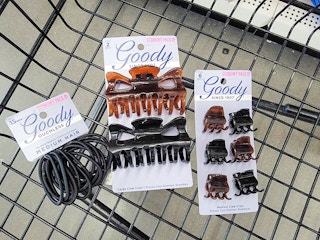 goody hair accessories in a cart