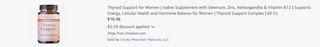 Amazon Thyroid Support Supplement 2026