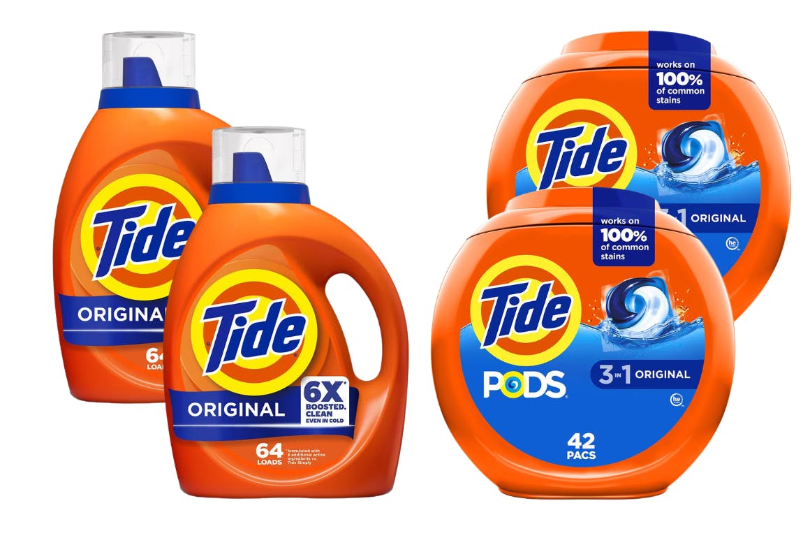 4 Tide Products (212 Loads)