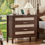 Rattan Nightstand