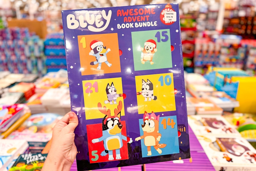 costco bluey advent calendar handheld