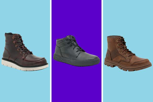 Caterpillar Work Boots: Prices Start at $34.98 at DSW card image