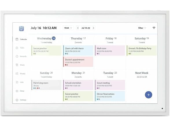 Aluratek Smart Photo Frame Calendar