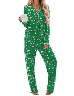 Ekouaer Women's Pajama Set