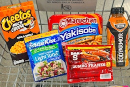 Get These Grocery Deals for $1 or Less at Kroger: Pasta, Hot Dogs, and More card image