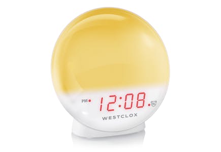 Westclox Sunrise Simulator Alarm Clock