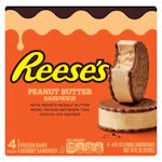 2 Reese's Frozen Dessert Sandwich Packs