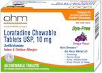 Loratadine Chewable Tablets