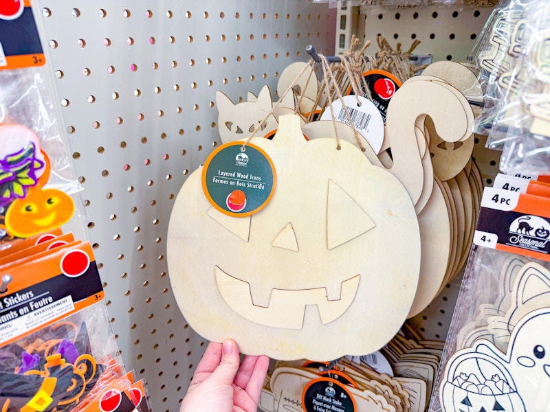 dollar tree pumpkin wood sign