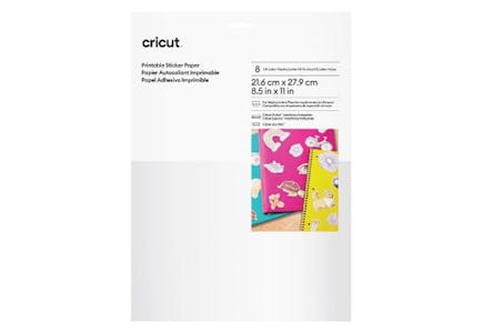 Cricut Printable Sticker Paper