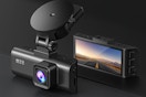 4K Ultra HD Car Dash Cam on a black background.